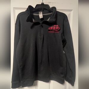 Black Drummond Island Quarter-Zip Pullover